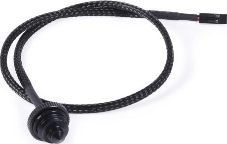 Alphacool Eiszapfen Temperature Sensor flat G1/4 – juodas