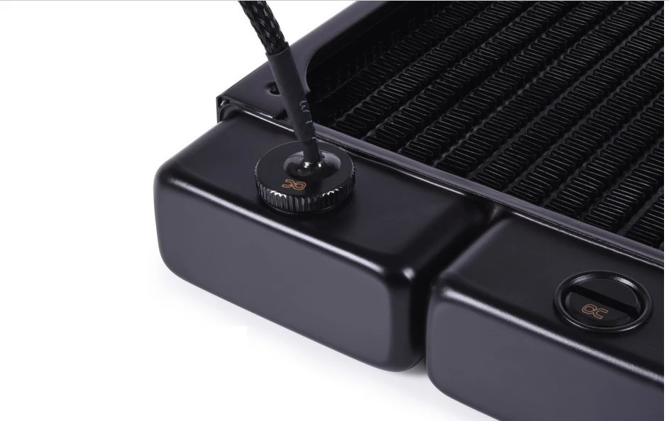 Alphacool Eiszapfen Temperature Sensor flat G1/4 – juodas