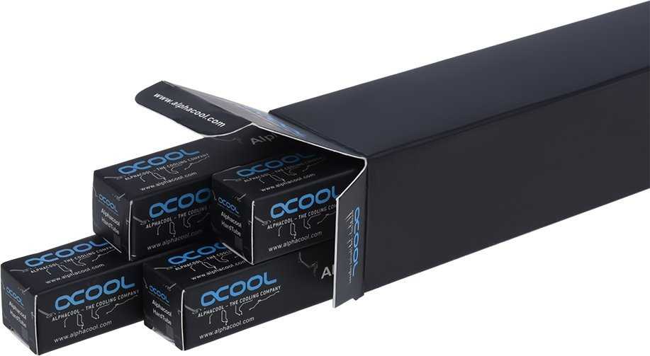„Alphacool Hardtube“ akriliniai vamzdžiai 16/13 mm, 80 cm, 4 vnt. rinkinys