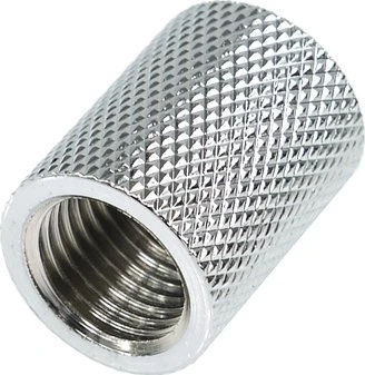 „Alphacool HF“ adapteris, G1/4 lizdas į G1/4 lizdą, chromuotas