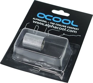 „Alphacool HF“ adapteris, G1/4 lizdas į G1/4 lizdą, chromuotas
