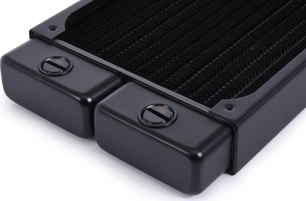 Alphacool NexXxoS HPE-30 Radiator 360mm – juodos spalvos