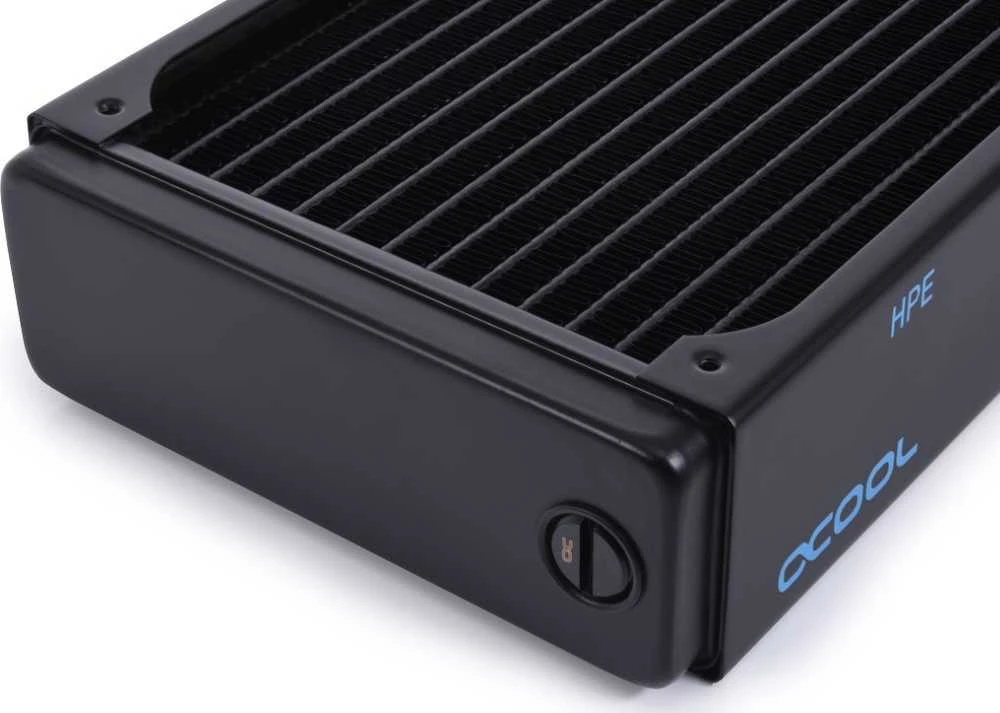 Alphacool NexXxoS HPE-45 Radiator 360mm – juodos spalvos