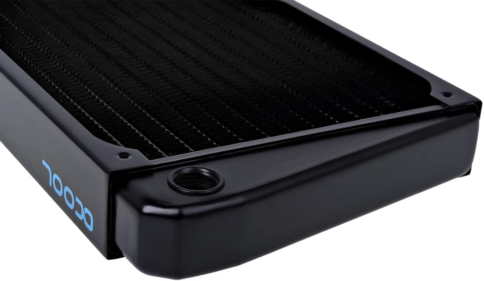 „Alphacool NexXxoS ST30“ varinis „X-Flow“ radiatorius – 420 mm, juodas