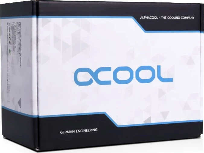 Alphacool „Aurora D5“ 150 mm ledų puodelis, įskaitant Alphacool VPP „Apex D5“ – acetalį/stiklą
