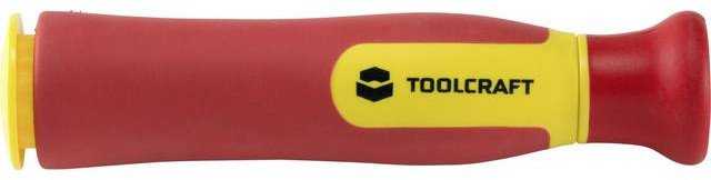 Grąžtas Alphacool Toolcraft TO-6443502, termoplastinis vulkanizatas (TPV), šešiabriaunis kotas, 10 cm, 2,3 cm, 26 g