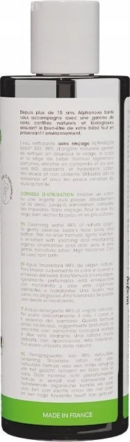 Alphanova Bebe Bio* micelinis valomasis vanduo 200 ml