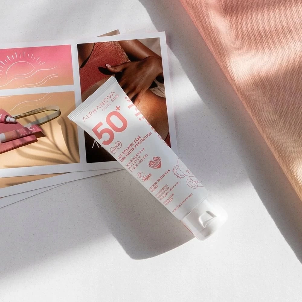 Alphanova „Daily Sun BEBE“ apsauginis losjonas nuo saulės SPF50+, 50 ml