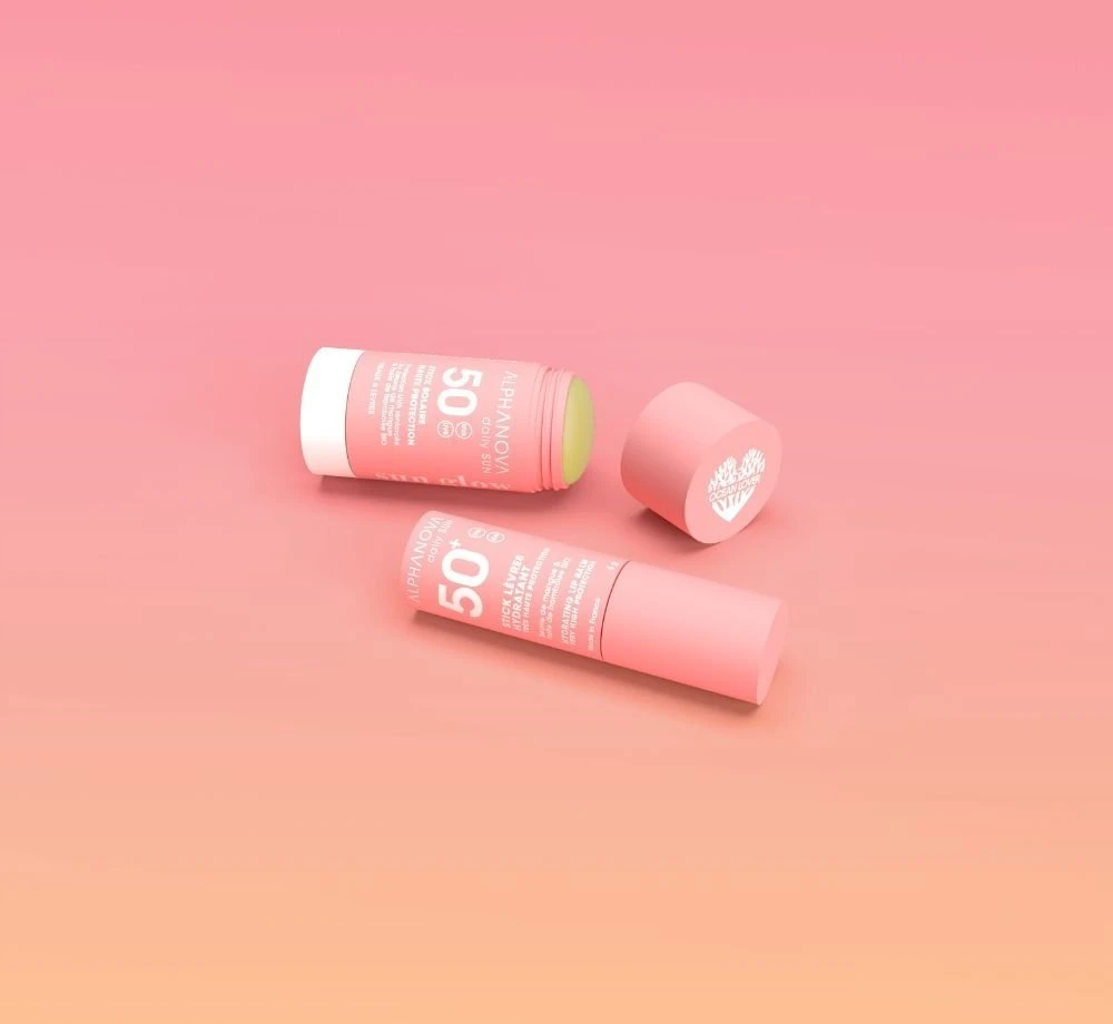 Alphanova „Daily Sun“ lūpų dažai „Sun Glow“ su SPF 50+ 4 g