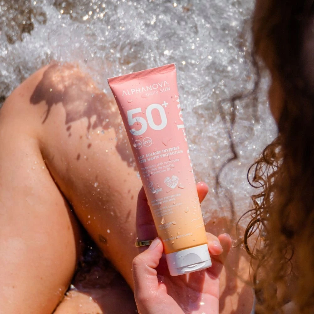 Alphanova, „Daily Sun - Sun Glow“, apsauginis losjonas nuo saulės su SPF50+, 150 ml