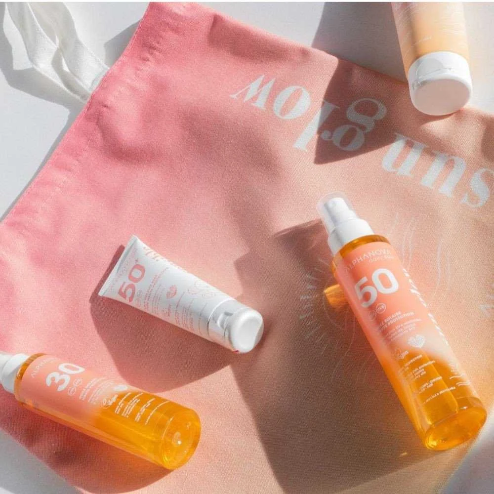 Alphanova Dieninis įdegis, švytėjimas, įdegio aliejus su SPF50, 125 ml