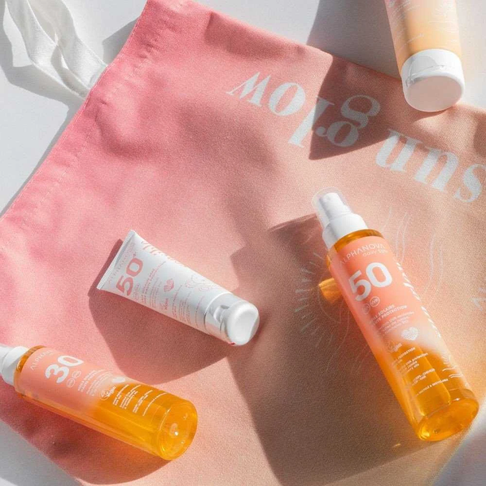 Alphanova Dieninis įdegis, švytėjimas, įdegio aliejus su SPF30, 125 ml