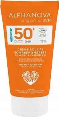 ALPHANOVA SUN Bio* apsauginis kremas nuo saulės SPF50+ 50 g