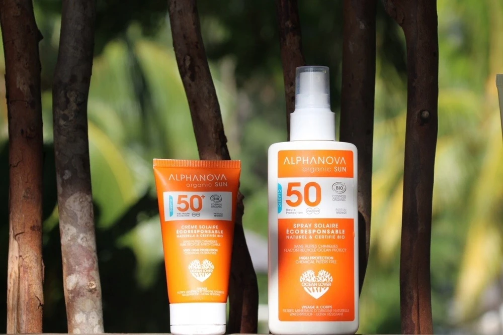 ALPHANOVA SUN Bio* apsauginis kremas nuo saulės SPF50+ 50 g