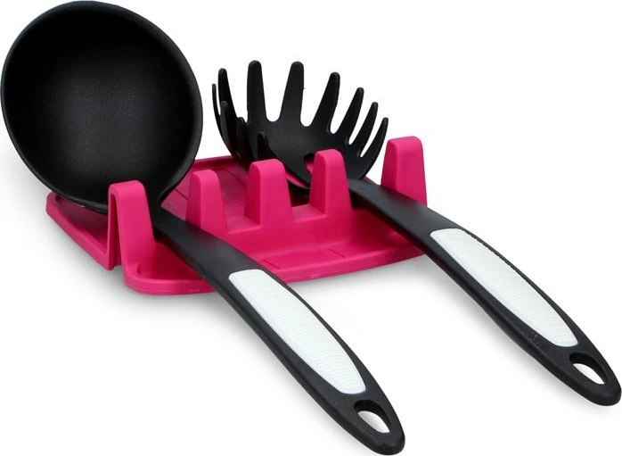 Alpina - Spoon holder / kitchen utensil holder 2 pcs (pink)