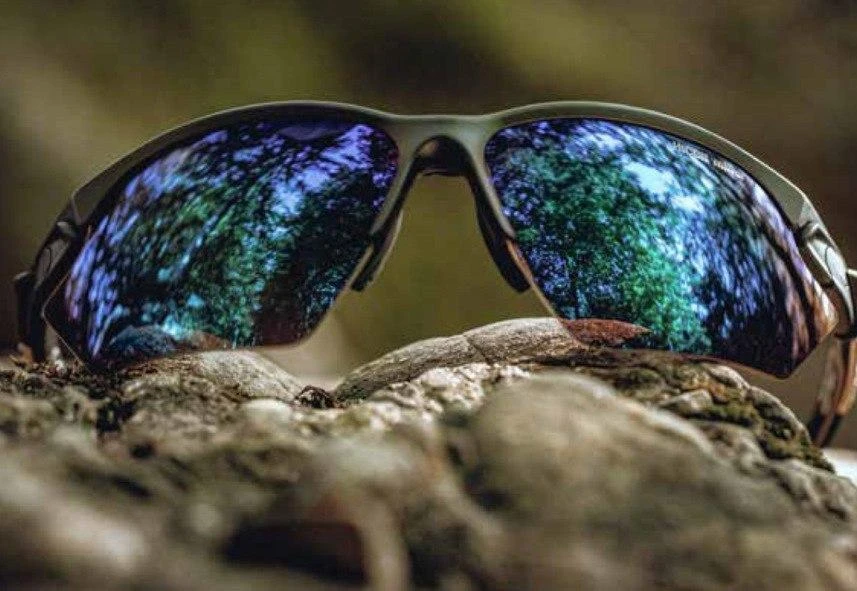 Sports cycling glasses Alpina Nylos HR Juodas