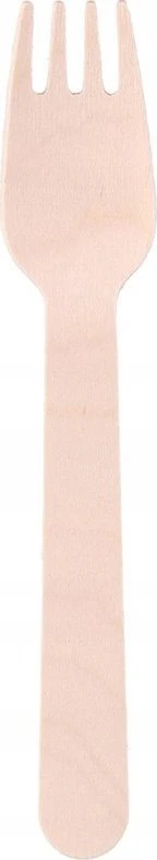 Alpina - Vienkartinės medinės šakutės 16 cm 50 vnt.