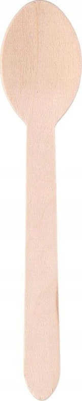 Alpina - Disposable wooden spoons 16 cm 50 pcs