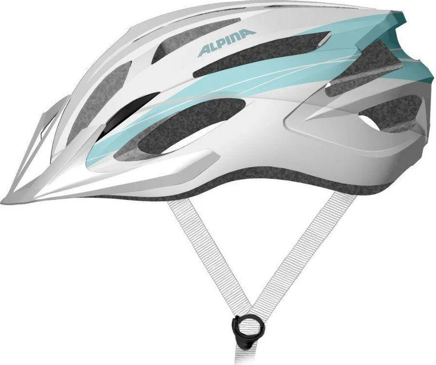 Bike Helmet Alpina MTB17 baltas & light mėlynas 54-58