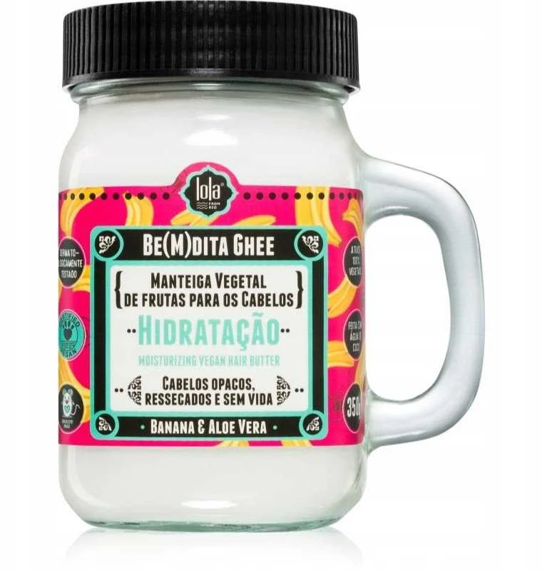 love Lola Cosmetics Be(m)dita Ghee Banana and Aloe Vera, 350 g