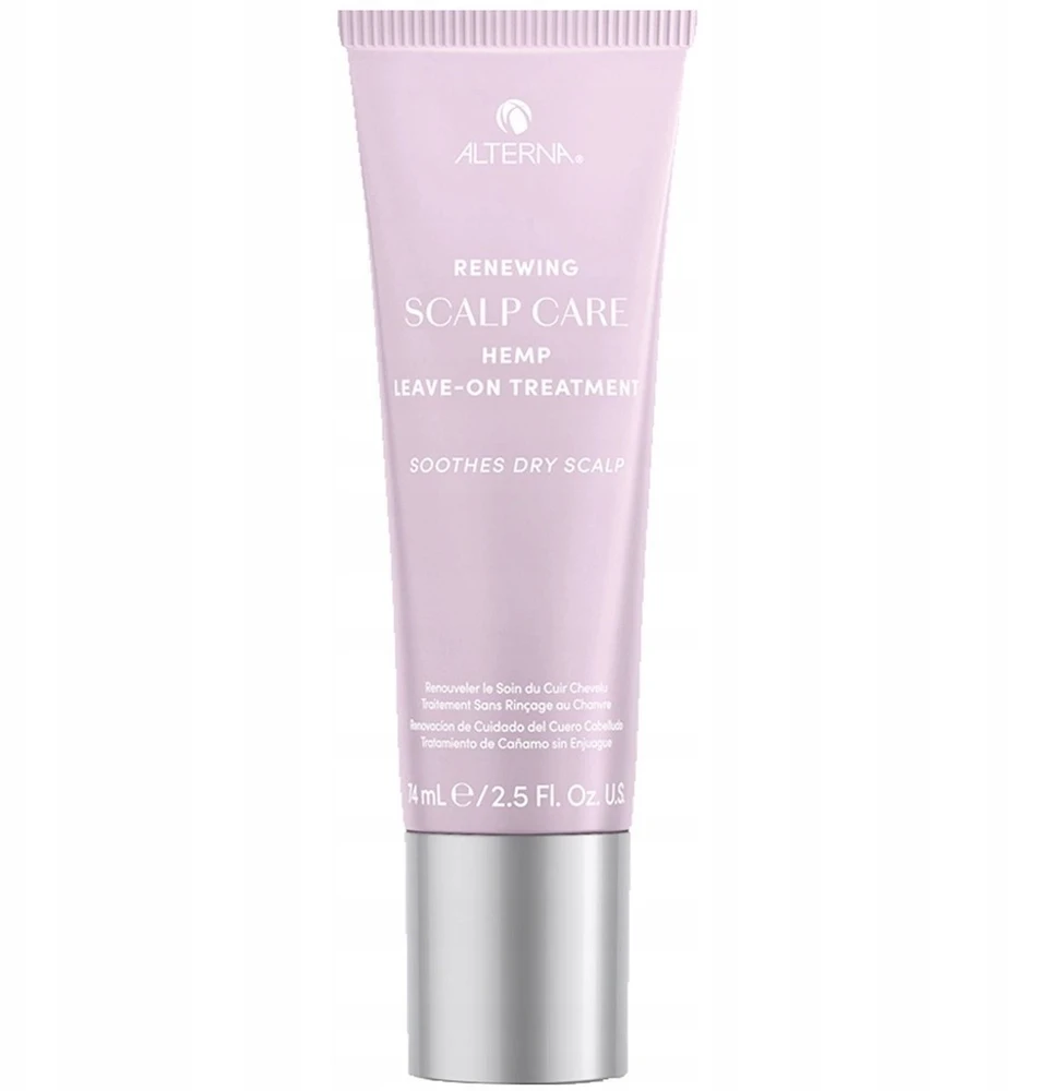 Alterna Renewing Scalp Care Hemp Leave-on Treatment nenuplaunama raminanti priemonė sausai galvos odai, 74 ml