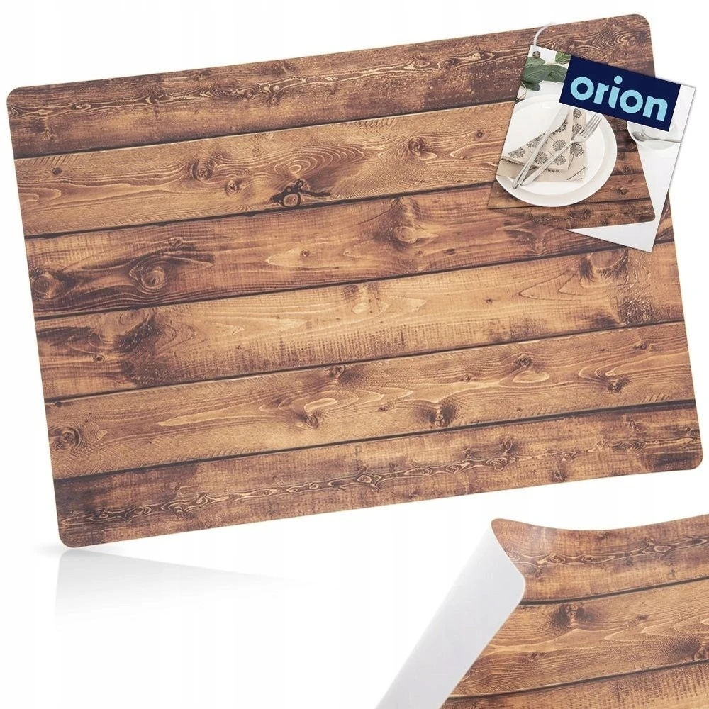 Altom Orion Stačiakampis Padėkliukas 43x30 cm su Medžio Imitacija