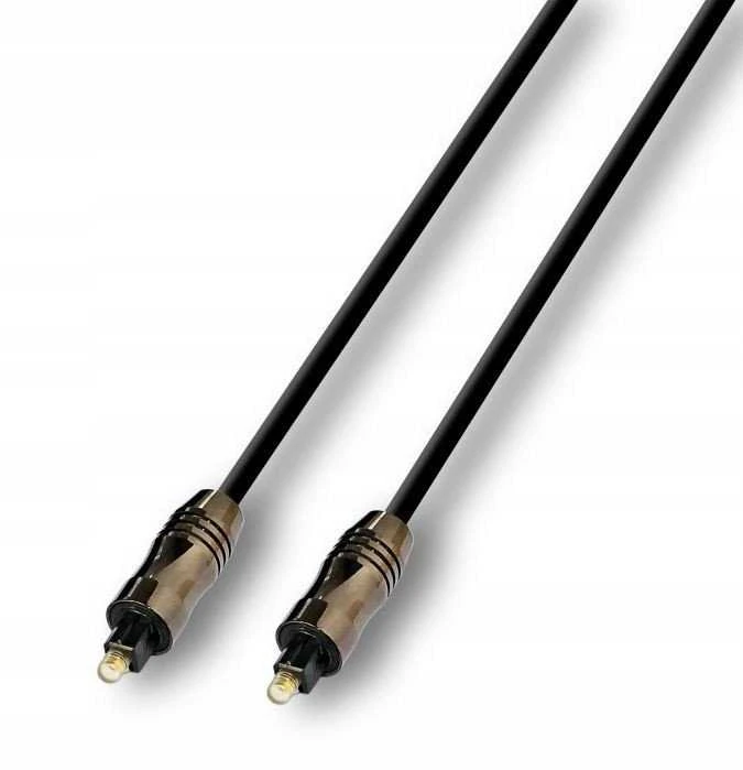 Toslink optinis kabelis 3m su metalinėmis jungtimis