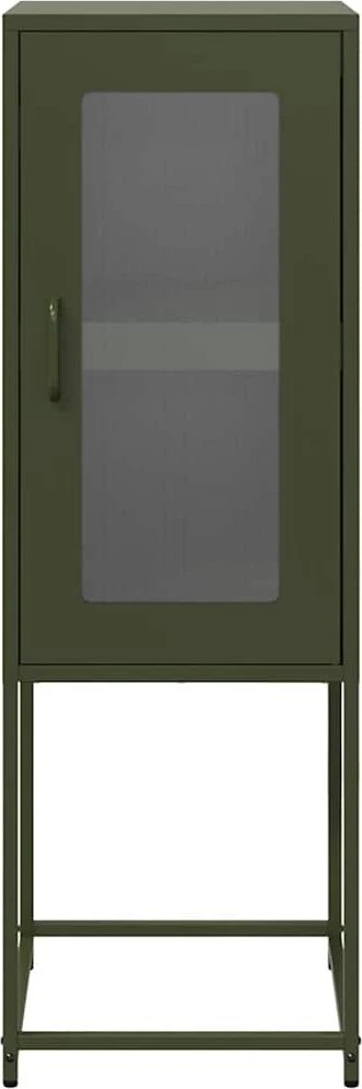 indauja alyvuogių žalia 36x39x107 cm šaltai valcuotas plienas