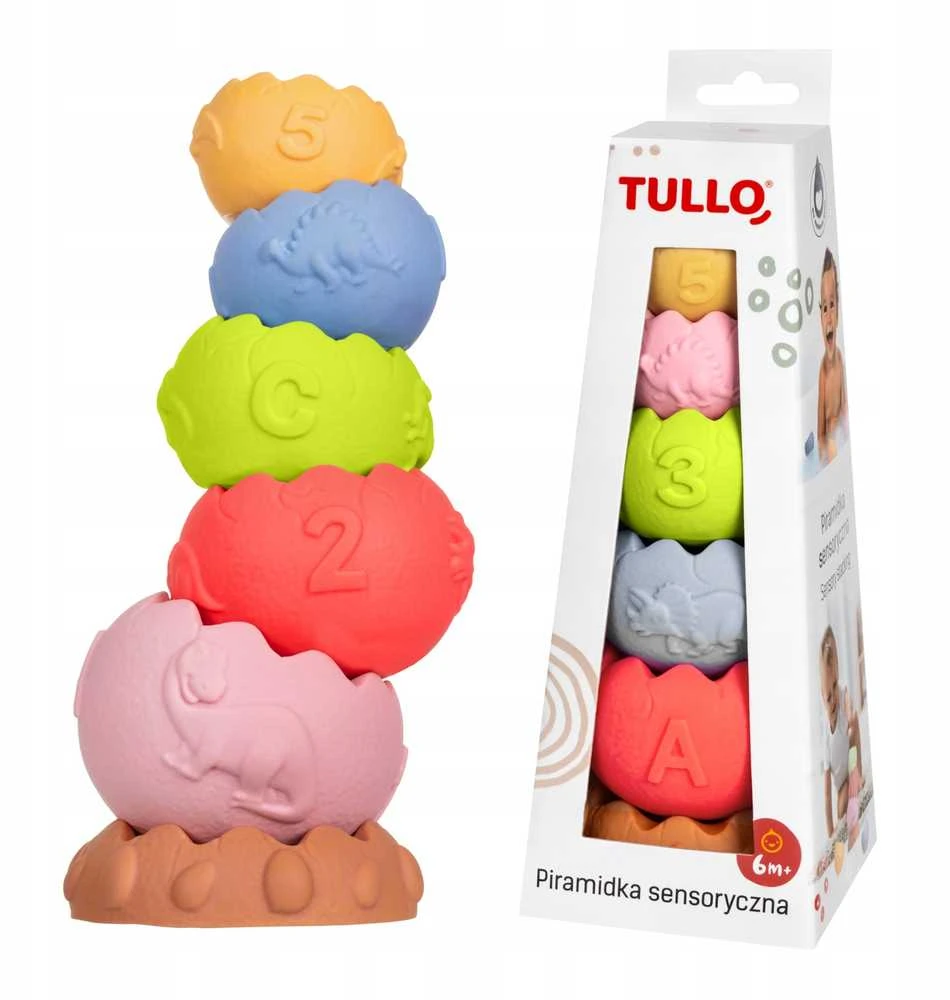 AM Tullo TULLO 620 sensorinė edukacinė piramidė be skylės