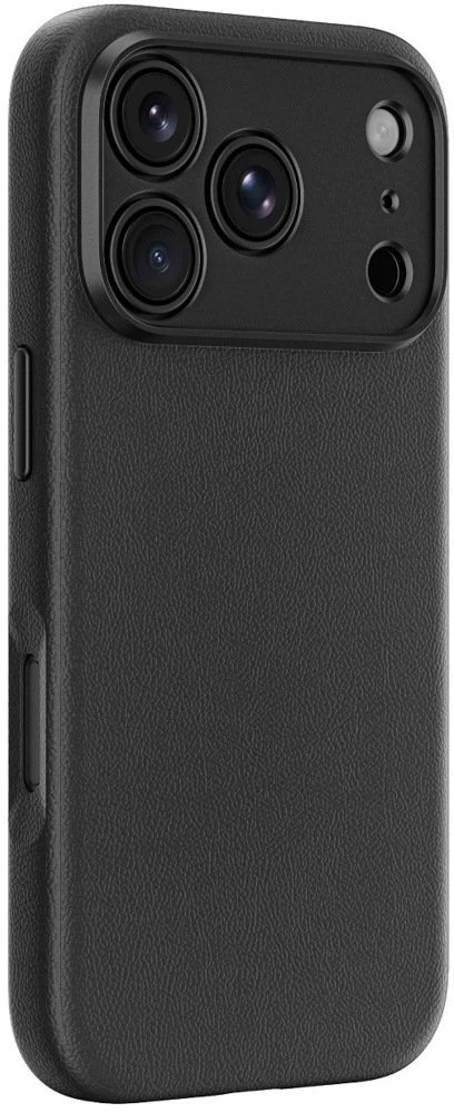 AmazingThing Glamour AllSkin iPhone 18 Pro dėklas su kameros dangteliu, suderinamas su MagSafe – Juodas