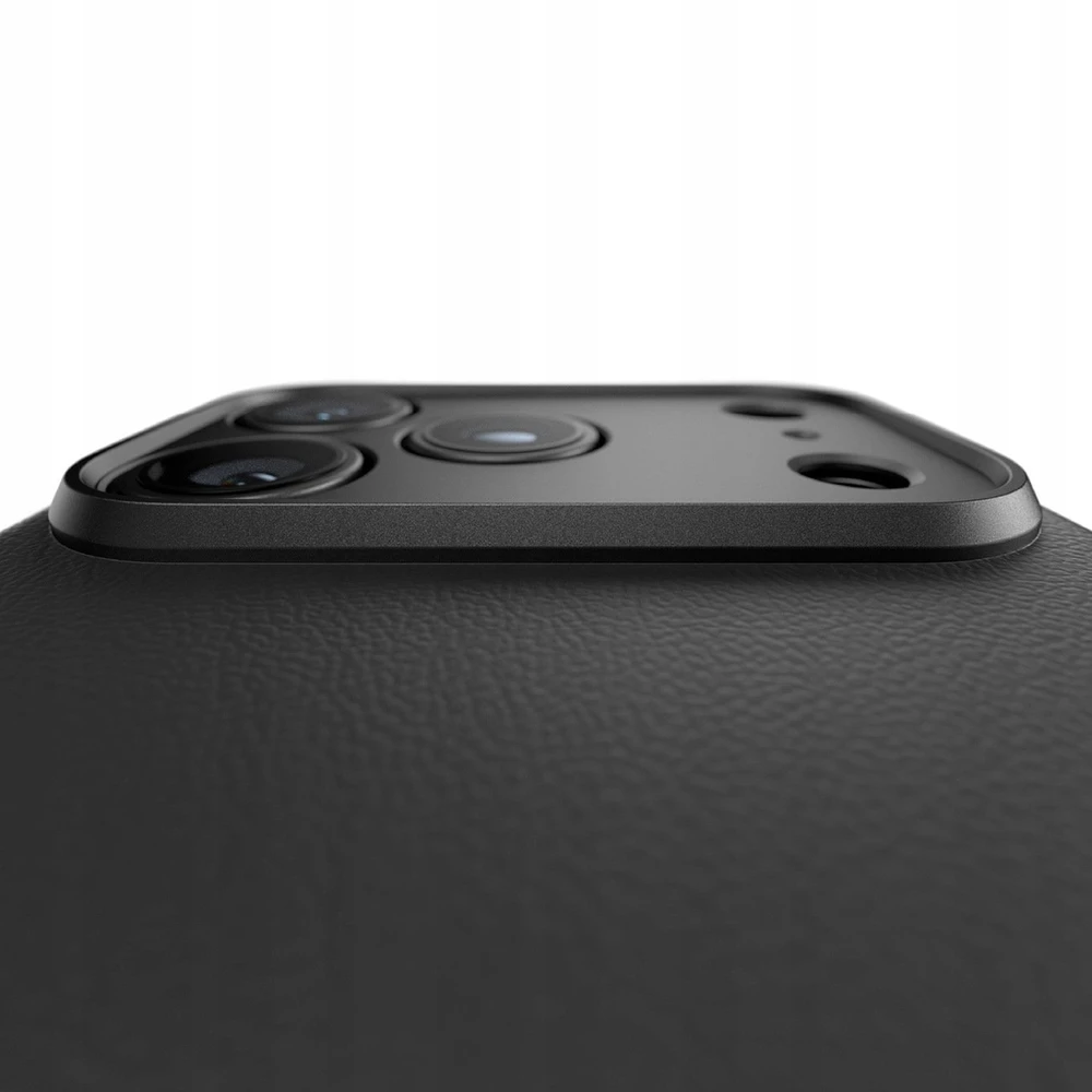 AmazingThing Glamour AllSkin iPhone 18 Pro dėklas su kameros dangteliu, suderinamas su MagSafe – Juodas