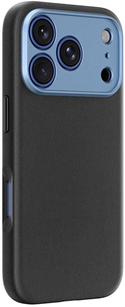 AmazingThing Glamour AllSkin iPhone 18 Pro dėklas su fotoaparato dangteliu, suderinamas su MagSafe – mėlyna