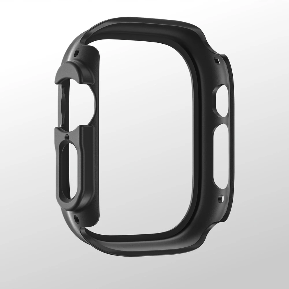 AmazingThing Minimal Protective dėklas skirtas Apple Watch UItra 3 49mm – Juodas