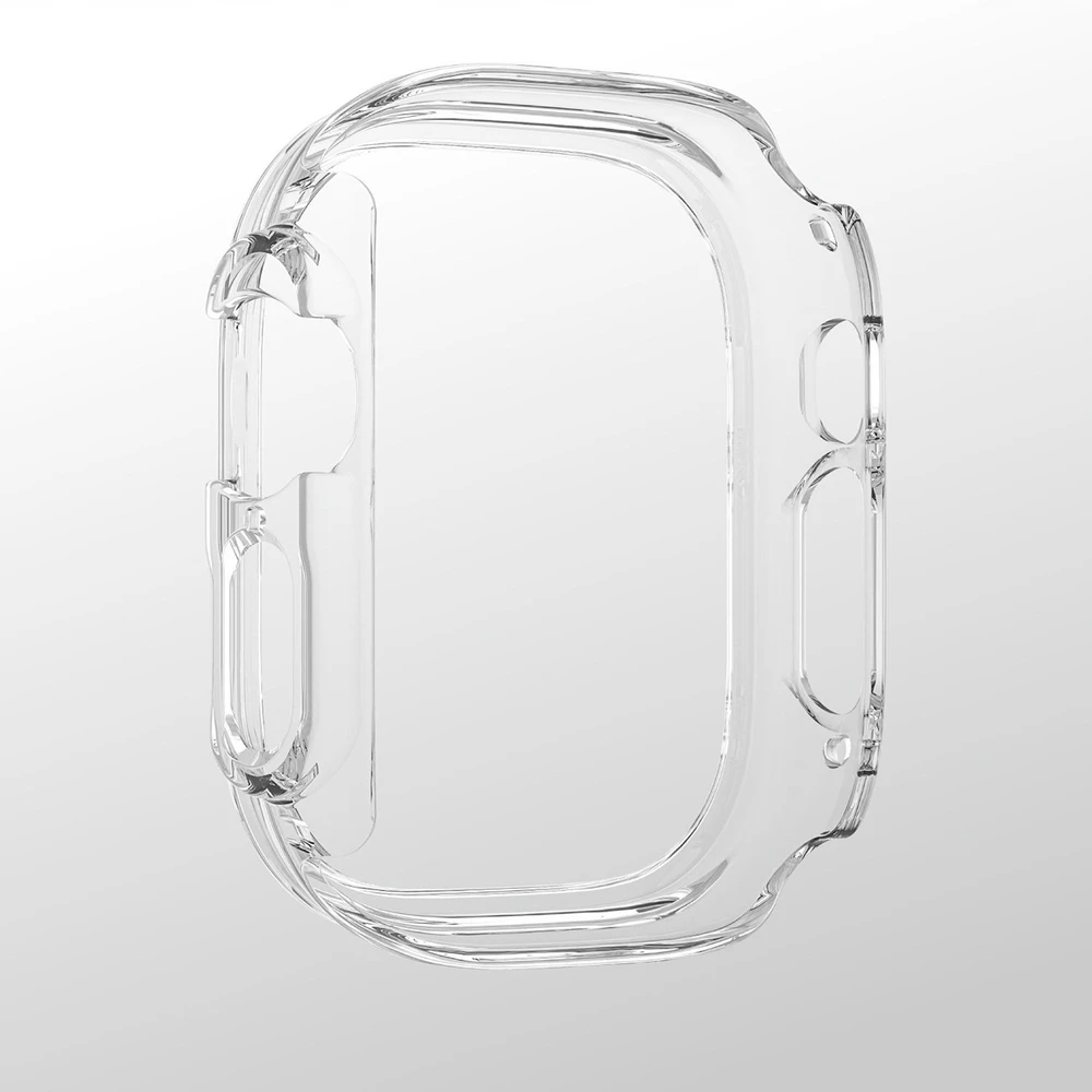 AmazingThing Minimal apsauginis dėklas skirtas Watch UItra 3 49mm – Skaidrus