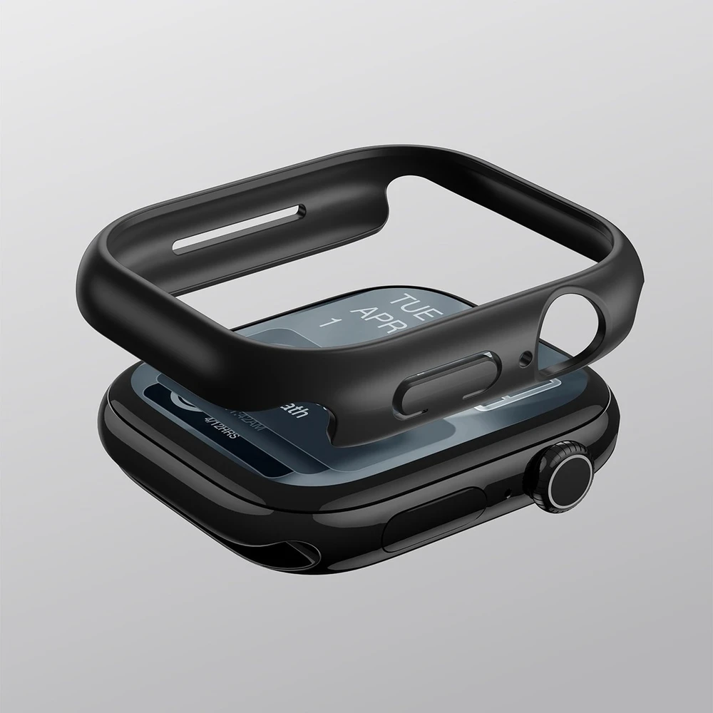 AmazingThing Minimal Protective dėklas skirtas Apple Watch Series 11 46mm – Juodas