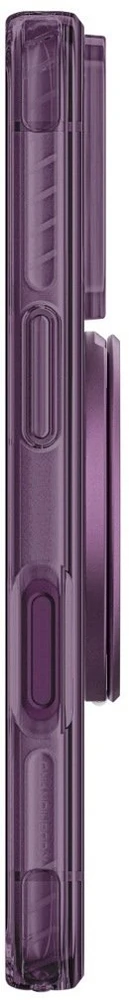 AmazingThing Titan Pro objektyvo žiedų rinkinio dėklas iPhone 18 Pro su fotoaparato dangteliu ir magnetiniu žiedu, suderinamas su MagSafe – Violetinė