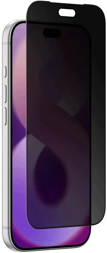 AmazingThing Radix +Care privatumo stiklas skirtas iPhone 18 Pro su tvirtinimo rėmeliu