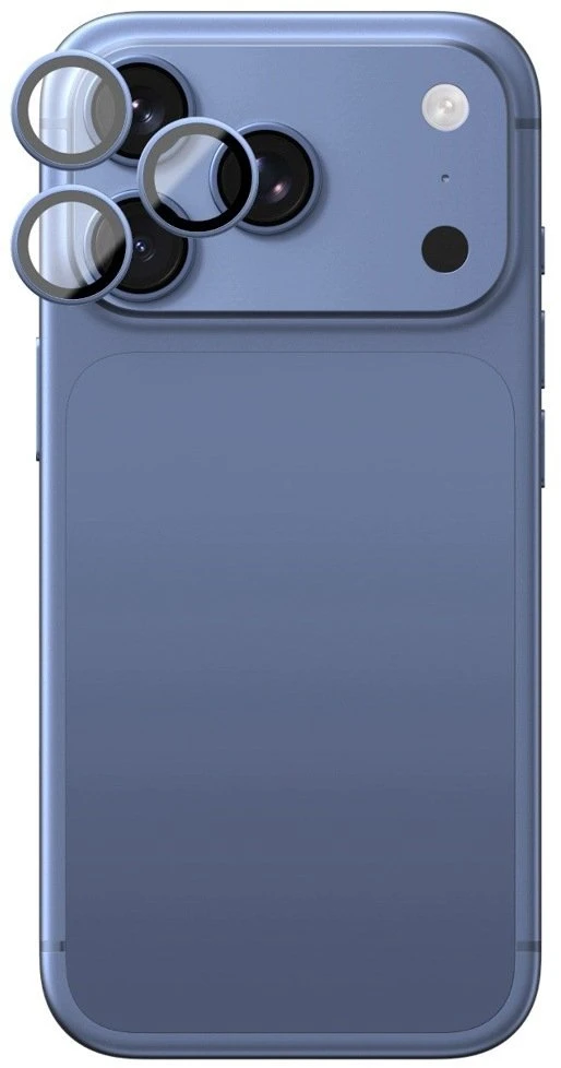 AmazingThing Titan Vision Lens Safyro objektyvas, skirtas iPhone 18 Pro / 18 Pro Max – Mėlyna