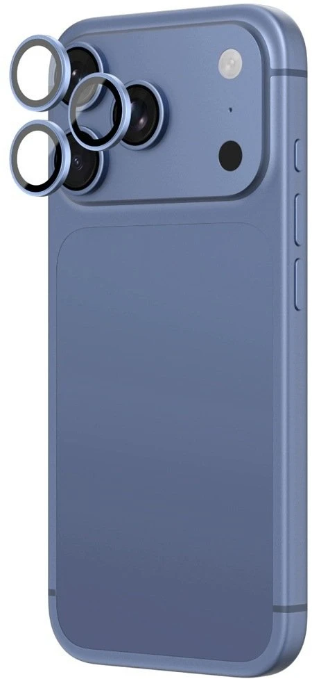AmazingThing Titan Vision Lens Safyro objektyvas, skirtas iPhone 18 Pro / 18 Pro Max – Mėlyna