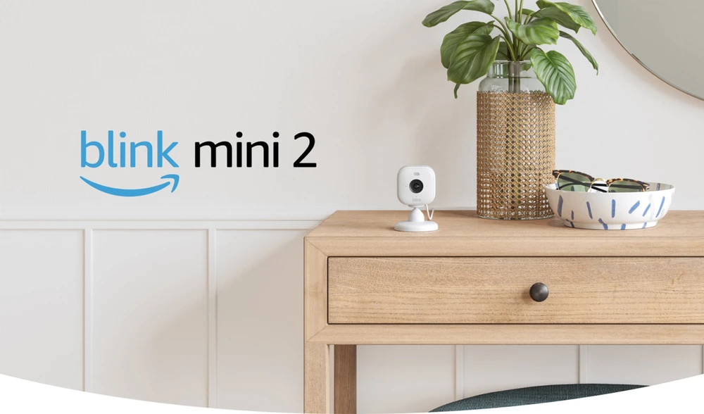 Amazon apsaugos kamera Blink Mini 2, balta