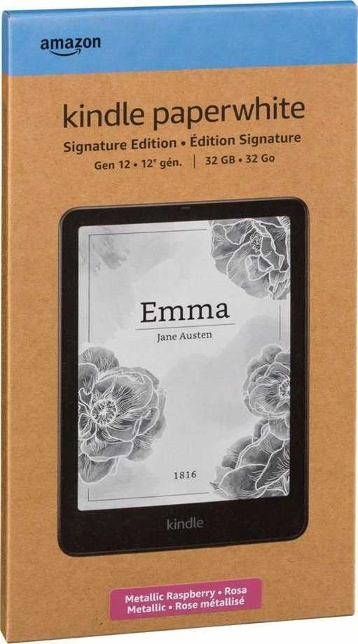 Elektroninė skaityklė Amazon Kindle Paperwhite (2024, 12 karta) 7", 32 GB, rožinė | su reklamomis