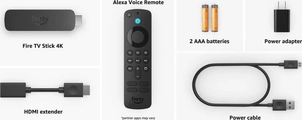Vaizdo grotuvas „Amazon Fire TV Stick 4K 2th Generation“ (2024 m.)
