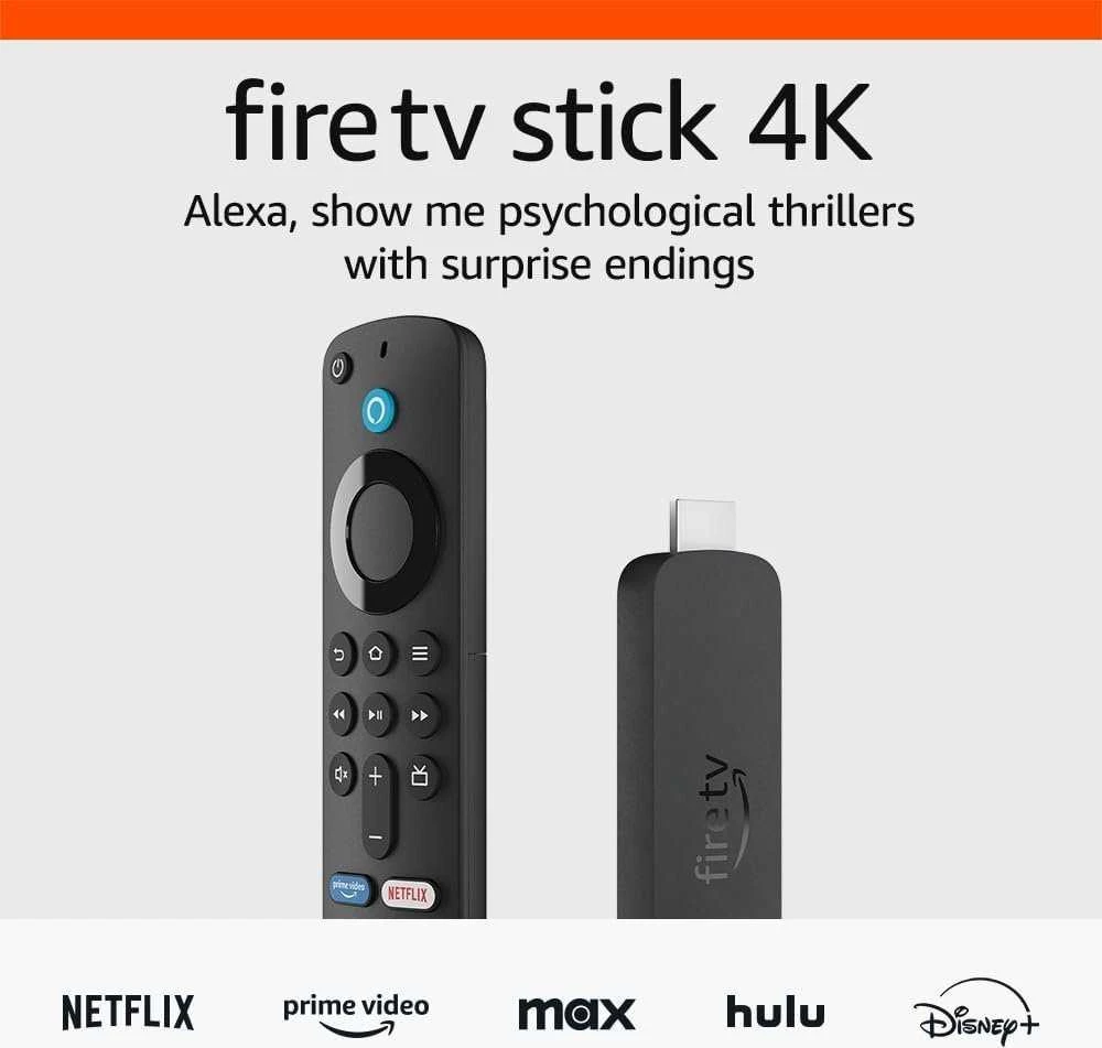 Vaizdo grotuvas „Amazon Fire TV Stick 4K 2th Generation“ (2024 m.)