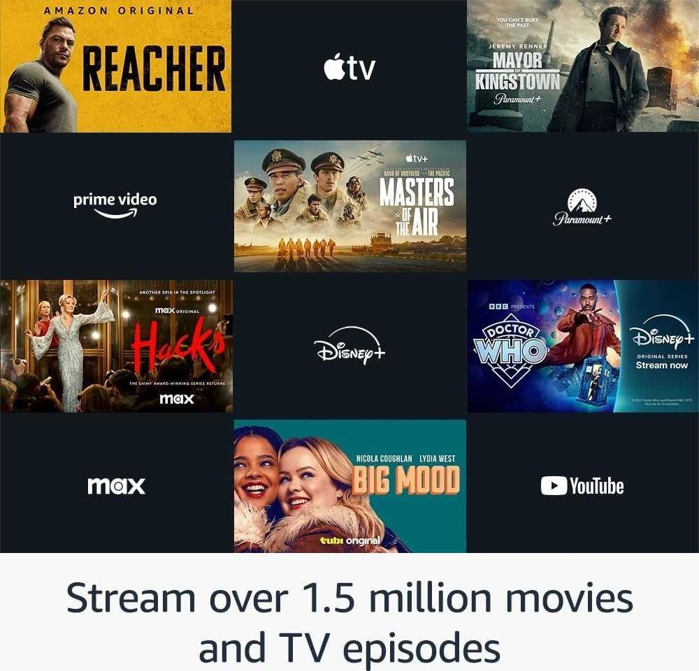 Vaizdo grotuvas „Amazon Fire TV Stick 4K 2th Generation“ (2024 m.)