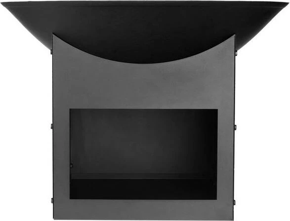 Mondex Ambiance Sodo ugniakuras metalinis 56 cm su medžio saugykla
