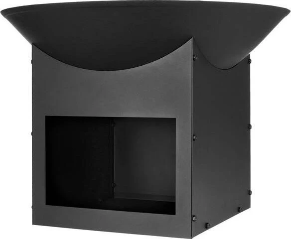 Mondex Ambiance Sodo ugniakuras metalinis 56 cm su medžio saugykla
