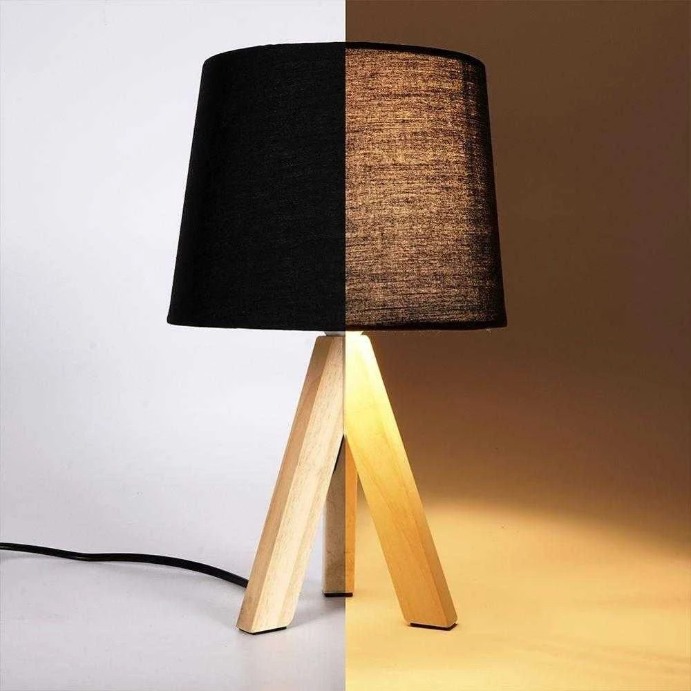 Ambiance Stalinis šviestuvas medinė juoda 30 cm