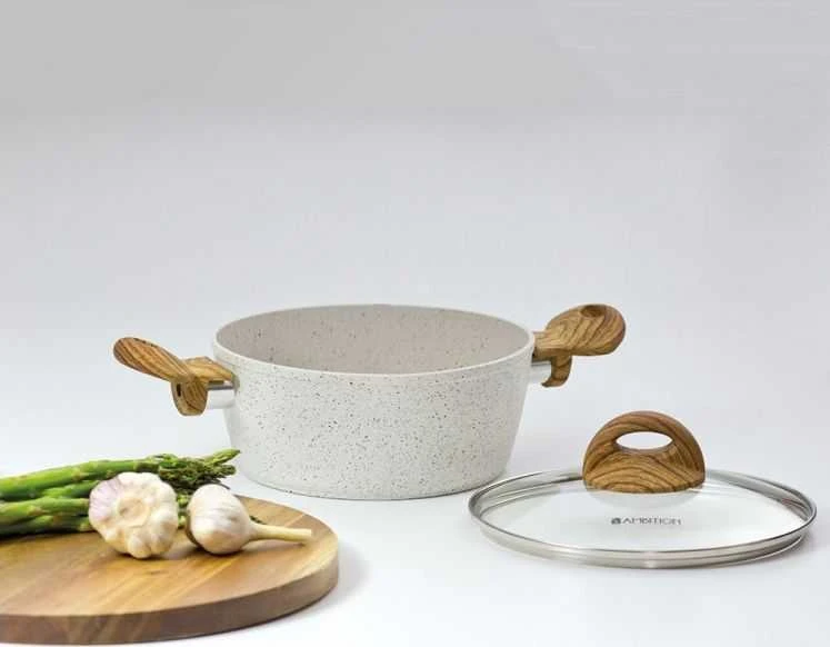 Dajar Ambition troškinimo puodas su dangteliu Nature 24 cm (34145)