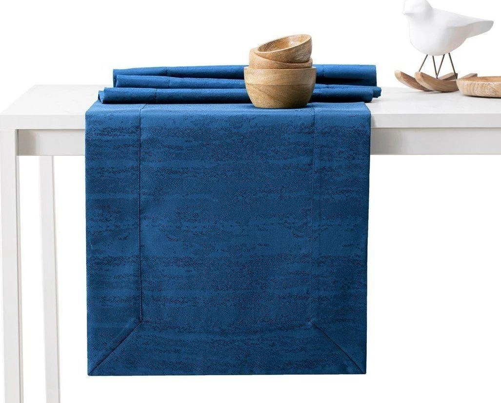 AmeliaHome Staltiesė 30×80 cm tamsiai mėlyna AH VESTA BRD