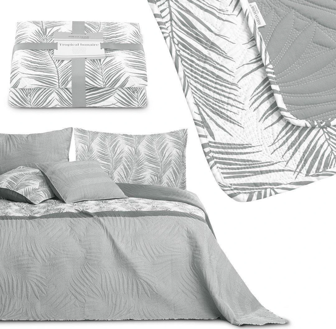 AmeliaHome Lovatiesė 240 × 260 cm, pilkos spalvos